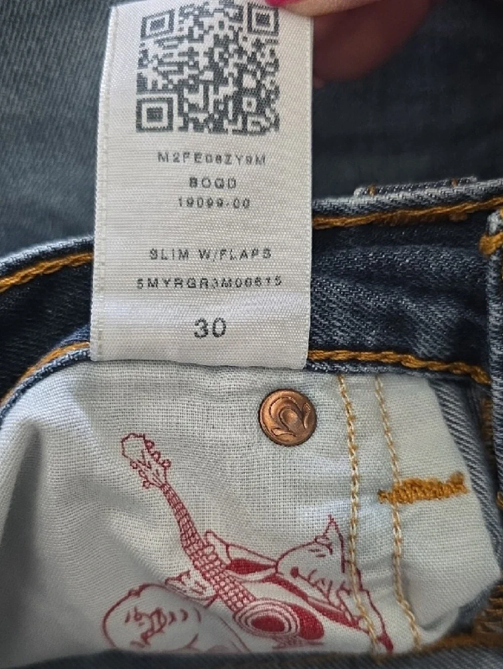 True Religion Men Jeans - Medium Wash Blue